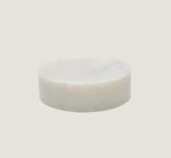 PLAYGROUND STONE MARBLE PLATEAU WHITE 13CM X1