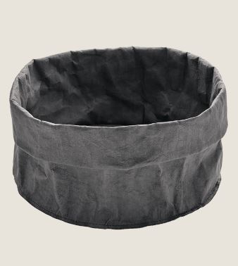 PLAYGROUND TEXTILE BREAD PAPERBAG ROUND 30CM 16CM TALL