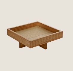 PLAYGROUND ANANTI OAK MENAGE SQUARE 18X18CM ON STAND 4CM X1