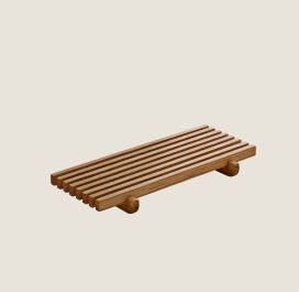PLAYGROUND ANANTI OAK CRUMB GRID RECTANGULAR 18X9CM X2