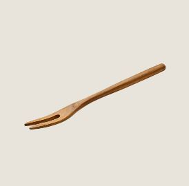 PLAYGROUND TEAK WOODEN FORK SMALL 15CM X12