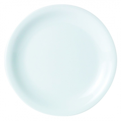 DPS PORCELITE STANDARD NARROW RIM PLATE 9.5Inch