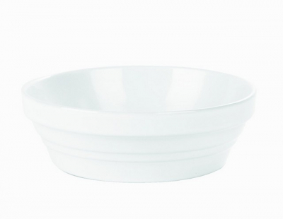 WHITE BAKEWARE ROUND BAKING DISH 14CM/5.5Inch
