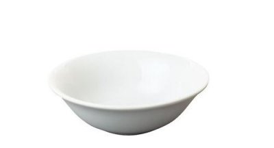 GREAT WHITE OATMEAL BOWL 6Inch 16CM  X6