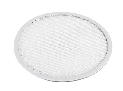 ALUMINIUM FLAT MESH PIZZA SCREEN 12''