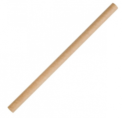 FIESTA SMOOTHIE STRAW KRAFT COMPOSTABLE 210MM/8.25Inch (10mm)