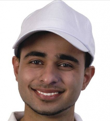 WHITE BASEBALL CAP