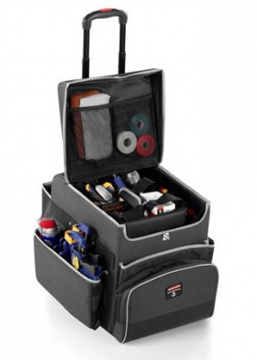 RUBBERMAID QUICK CART SMALL DARK GREY