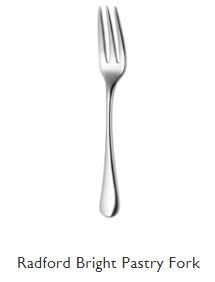 ROBERT WELCH RADFORD BRIGHT PASTRY FORK X12