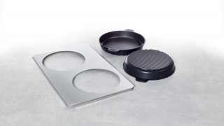 RATIONAL LARGE BAKING ROASTING PANS SET X2 60.73.287