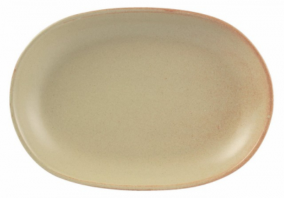 RUSTICO OVAL PLATES 30.5X21CM/ 12X8.25Inch  X6  C01240