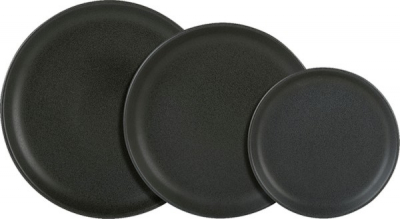RUSTICO CARBON PLATE 19CM 7.5Inch   X12  C31130
