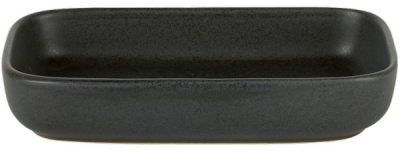 RUSTICO CARBON RECTANGULAR DISH 17X10CM/6.75X4InchX12 C31207