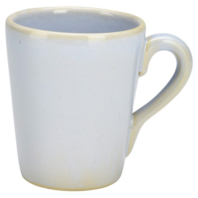GENWARE TERRA STONEWARE RUSTIC WHITE MUG 11.3OZ