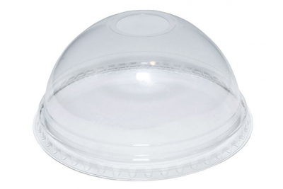 CLEAR DOMED LID WITH HOLE FOR 16-21OZ CUPS X1000 A10054