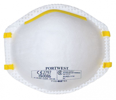 NUISANCE DUST FACE MASK SA040 WHITE