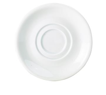 GENWARE PORCELAIN DOUBLE WELL SAUCER 15CM/ 6Inch