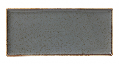 SEASONS RECTANGULAR PLATTER 350X155MM STORM