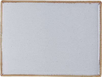 SEASONS RECTANGULAR PLATTER 270X210MM STONE X6  358827ST