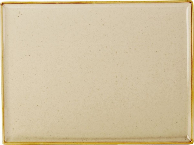 DPS PORCELITE SEASONS WHEAT RECTANGULAR PLATTER 13.8X9.8Inch