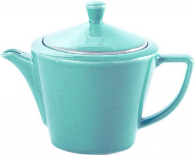 DPS PORCELITE SEASONS SEA SPRAY CONIC TEAPOT 18OZ