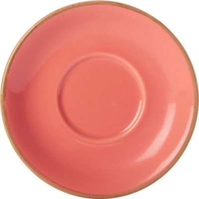 DPS PORCELITE SEASONS CORAL SAUCER 6.3Inch