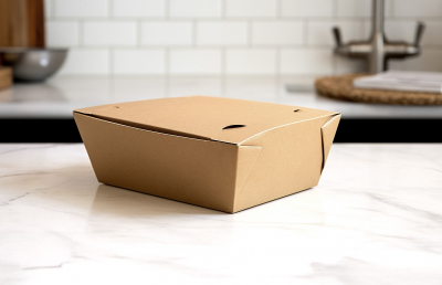 SMALL FOOD TO GO BOX NO WINDOW REGEN X400 125X70X60MM