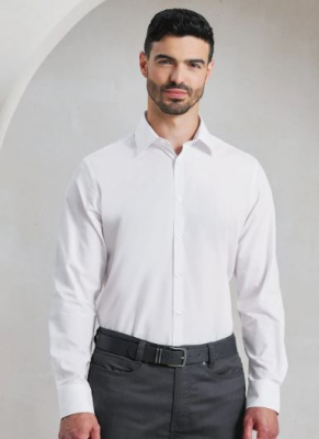 LONG SLEEVE RECYCLIGHT POPLIN SHIRT 2XL WHITE