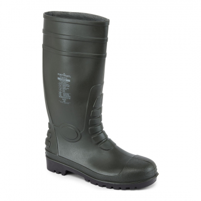 FW95 STEEL WELLINGTON S5 GREEN