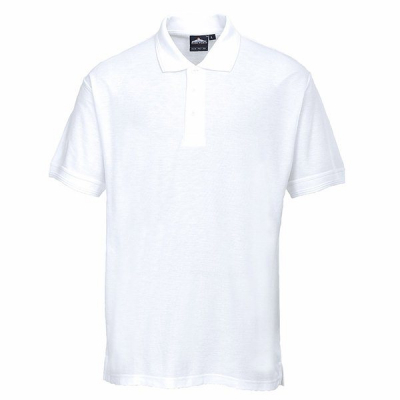 NAPLES POLO SHIRT WHITE SMALL B210