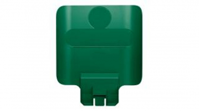 RUBBERMAID GREEN BILLBOARD FOR RECYCLING STREAM UNIT