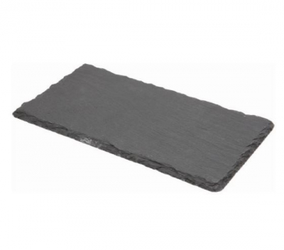 GENWARE SLATE NATURAL EDGE RECTANGULAR PLATTER 7.9X4.3Inch