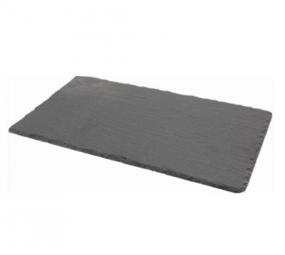 GENWARE SLATE NATURAL EDGE RECTANGULAR PLATTER GN 1/3