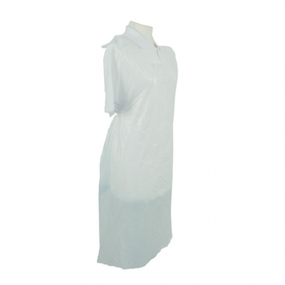 STANDARD GRADE WHITE APRONS ON A ROLL 5X200