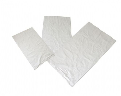 WHITE SQUARE BIN LINERS  15 X 24 X 24Inch