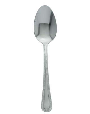 UTOPIA BEAD PARISH STAINLESS STEEL DESSERT SPOON 18/0