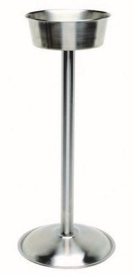 S/S WINE BUCKET STAND 18'' SATIN
