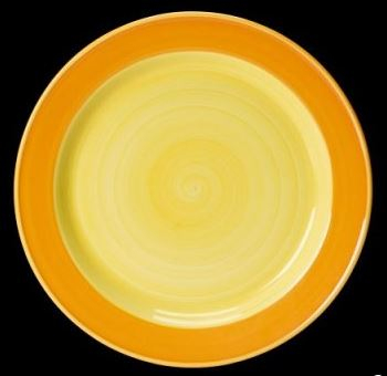 STEELITE FREEDOM YELLOW PLATE 23CM/9Inch X 12  16070211