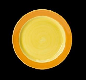 STEELITE FREEDOM YELLOW PLATE 15.75CM/6.25Inch X12  16070214