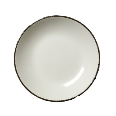 STEELITE CHARCOAL DAPPLE BOWL COUPE 25CM 10Inch X12