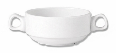 SOUP CUP 28.5CL 10OZ HDL STK SIMPLICITY (WHITE) 11010119