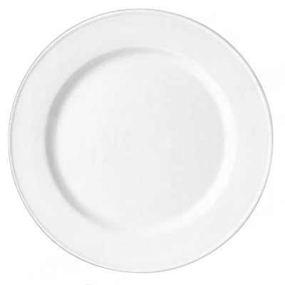 PLATE 15.75CM 6.25Inch SLIMLINE SIMPLICITY WHITE X36 11010214
