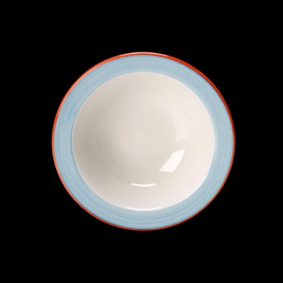 OATMEAL BOWL 16.5CM 6 1/2 RIO BLUE SIMPLICITY 15310126
