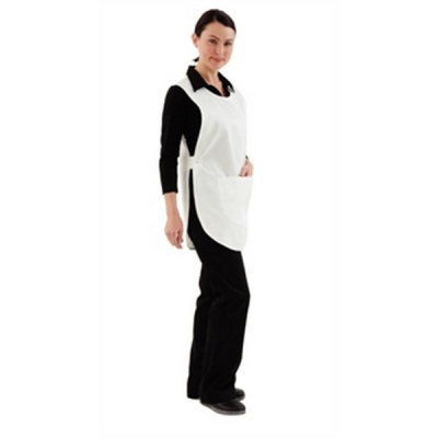 ROYAL BLUE TABARD APRON WITH POCKET ONE SIZE ONLY
