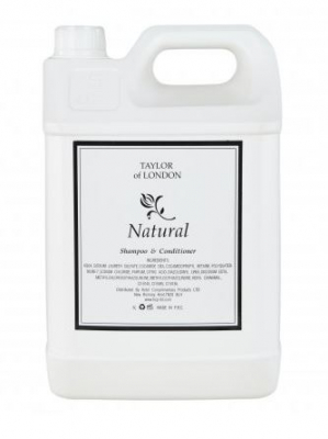 TAYLOR OF LONDON NATURAL SHAMPOO&CONDITIONER(LEMON)2X5L