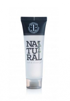 TAYLOR OF LONDON ECO NATURAL 90% BATH &SHOWER GEL TUBE 30ML