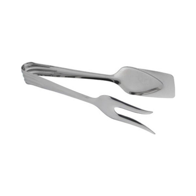 STAINLESS STEEL ROASTING MEAT TONGS 8Inch