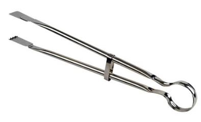 STAINLESS STEEL BBQ TONGS LONG HANDLED 21Inch