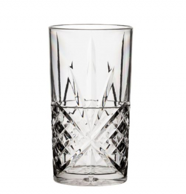 UTOPIA SYMPHONY POLYCARBONATE STACKING HIBALL GLASS 12OZ/350ML