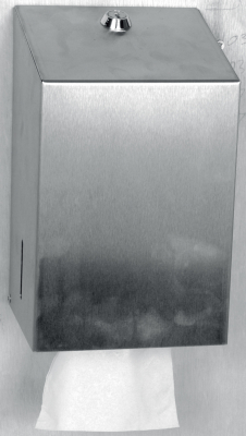 BULK PACK TOILET DISPENSER STAINLESS STEEL
